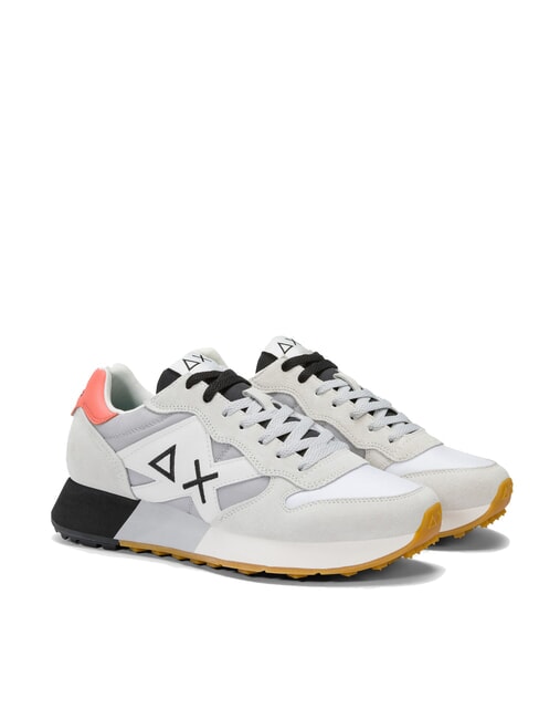 SUN68 JAKI 2.0 BICOLOR Sneakers bianco / grigio chiaro - Scarpe Uomo