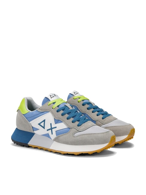 SUN68 JAKI 2.0 BICOLOR Sneakers grigio chiaro/avio - Scarpe Uomo