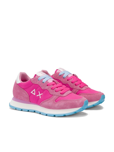 SUN68 ALLY SOLID NYLON Sneakers fuxia - Scarpe Donna