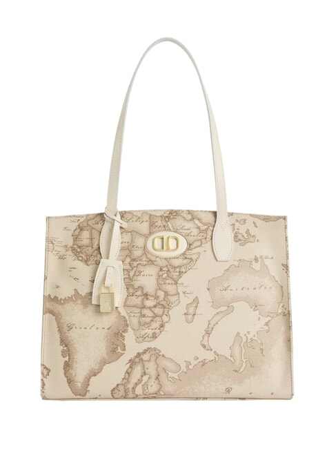 ALVIERO MARTINI PRIMA CLASSE SAND SAFARI GEO Borsa shopping a spalla raffia - Borse Donna