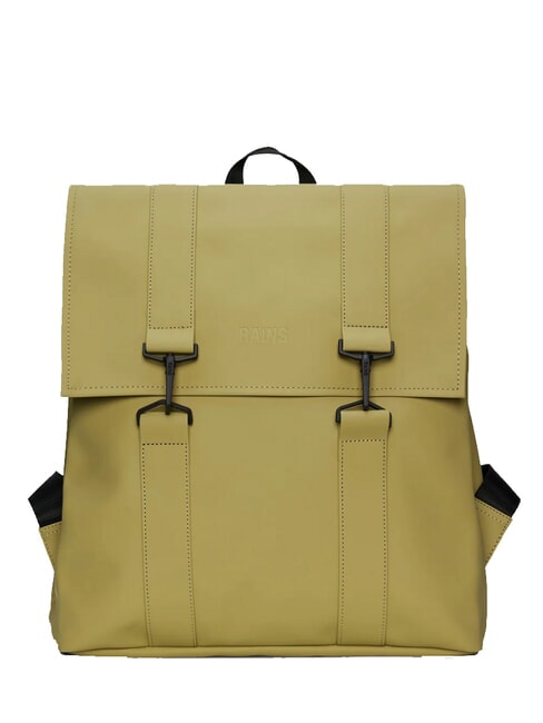 RAINS MSN BAG Zaino impermeabile città khaki - Zaini