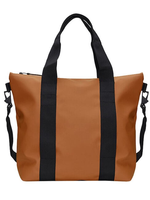 RAINS TOTE BAG MINI Borsa impermeabile rust - Borse Donna