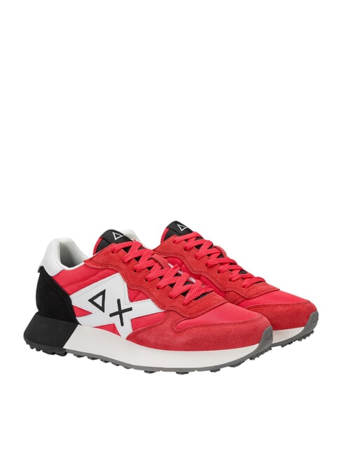 SUN68 JAKI 2.0 SOLID Sneakers rosso - Scarpe Uomo