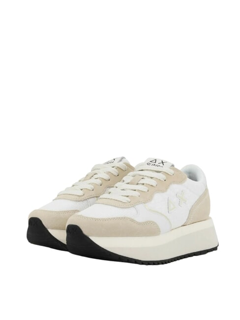 SUN68 BIG ALLY FLOWER Sneakers bianco - Scarpe Donna