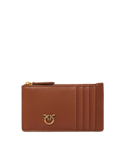 PINKO AIRONE Portacard / Portamonete arabo-antique gold - Portafogli Donna