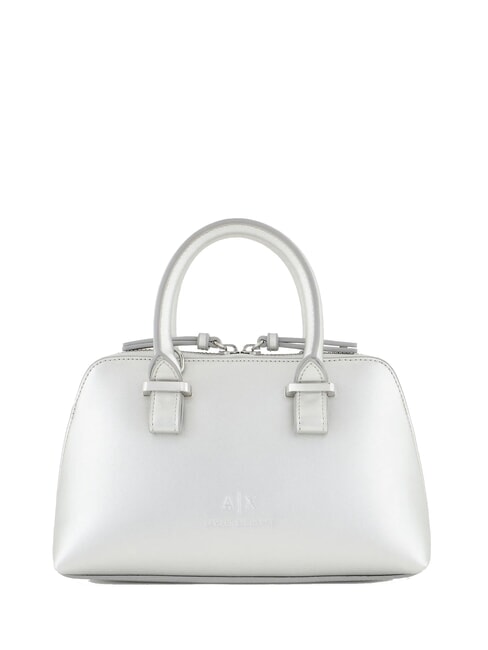 ARMANI EXCHANGE MEGAN Bauletto a mano, con tracolla silver - Borse Donna