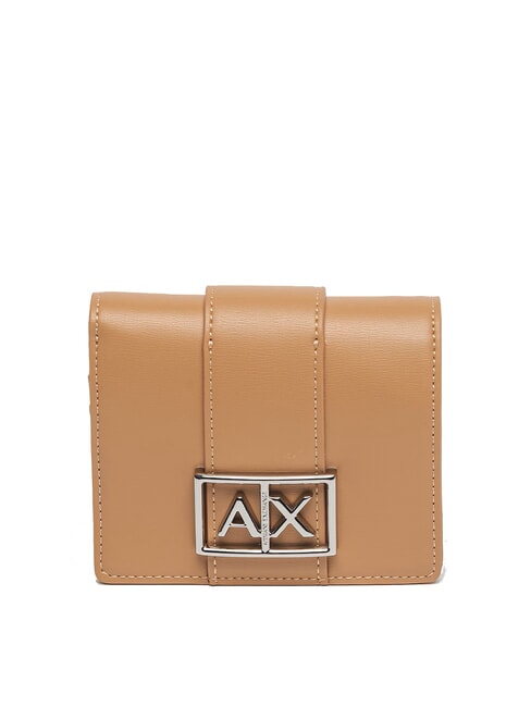 ARMANI EXCHANGE JODIE Portafoglio small camel rose - Portafogli Donna