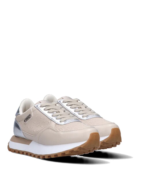 LIUJO EVELYN 915 Sneakers con inserti logati beige/silver - Scarpe Donna