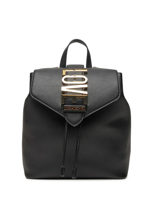 LOVE MOSCHINO VERTICAL LOGO Zainetto Nero - Borse Donna