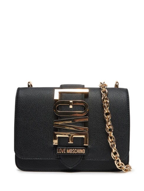LOVE MOSCHINO VERTICAL LOGO Mini Bag a spalla Nero - Borse Donna