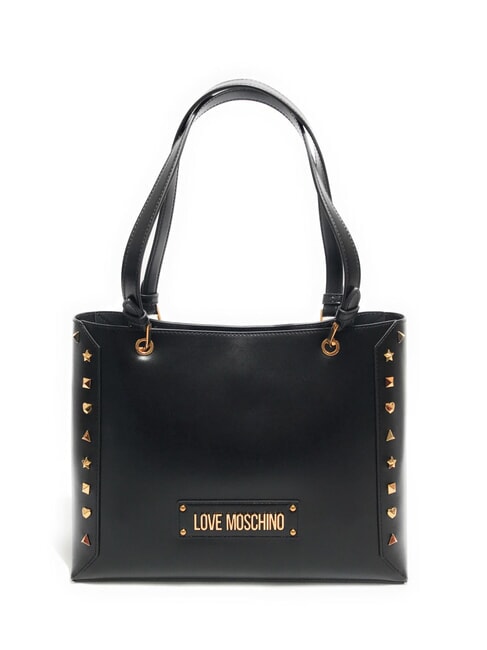 LOVE MOSCHINO BORCHIE Borsa Tote a spalla Nero - Borse Donna