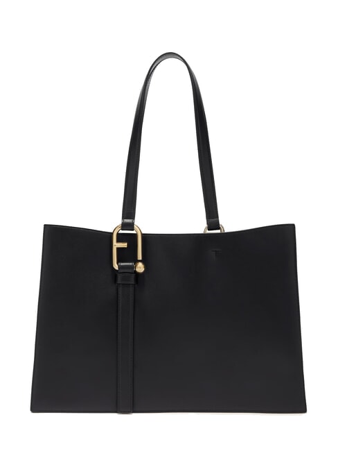 FURLA NUVOLA L Borsa shopping in pelle Nero - Borse Donna