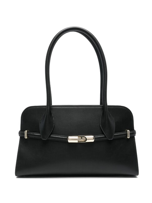 FURLA GOCCIA Borsa a spalla piccola in pelle Nero - Borse Donna