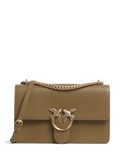 PINKO CLASSIC LOVE BAG Borsa one simply piantagione-antique gold - Borse Donna