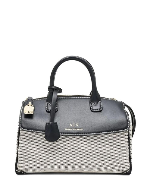 ARMANI EXCHANGE JANE CANVAS  Borsa a mano, con tracolla black - Borse Donna