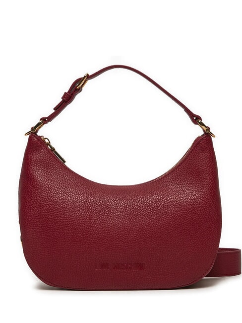 LOVE MOSCHINO HOBO Borsa a spalla, con tracolla vino - Borse Donna