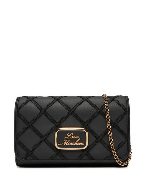 LOVE MOSCHINO SMART DAILY Quilted Mini Bag a tracolla Nero - Borse Donna