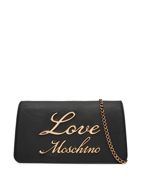 LOVE MOSCHINO SMART DAILY Chain Mini Bag a tracolla Nero - Borse Donna
