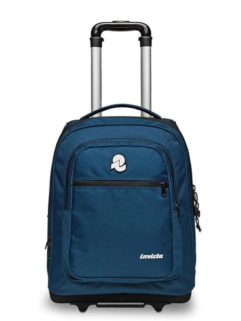 INVICTA BUMP PLAIN Zaino trolley 2 ruote moonlit ocean - Zaini con carrello