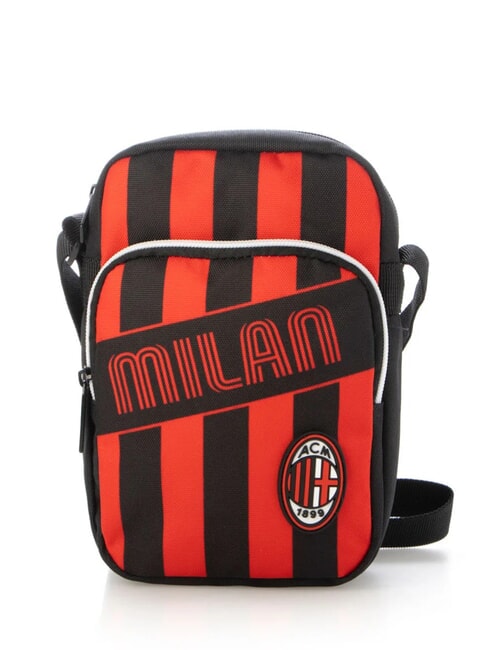 MILAN THE GREATEST PASSION Borsello con stampa Nero - Tracolle Uomo