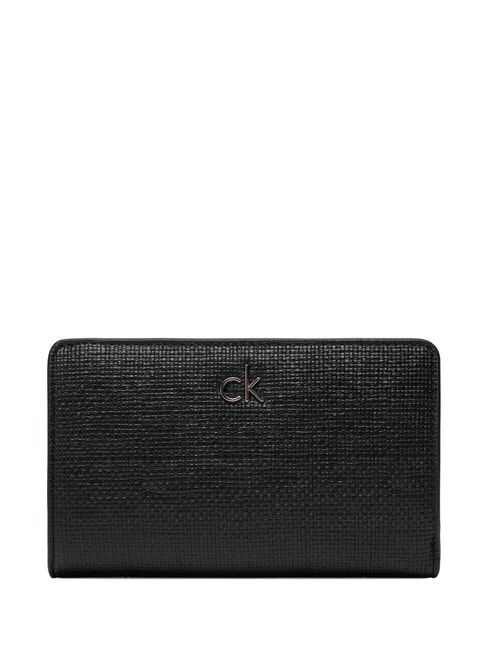 CALVIN KLEIN CK DAILY MEDIUM Portafoglio  ck black - Portafogli Donna