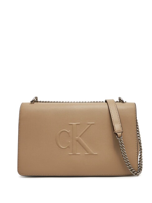 CALVIN KLEIN SCULPTED EW Borsetta a spalla / a tracolla crockery - Borse Donna