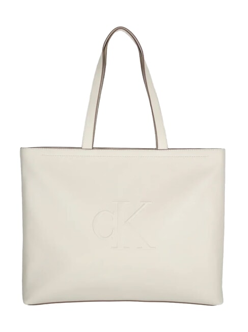 CALVIN KLEIN SCULPTED Slim Borsa a spalla wind chime - Borse Donna