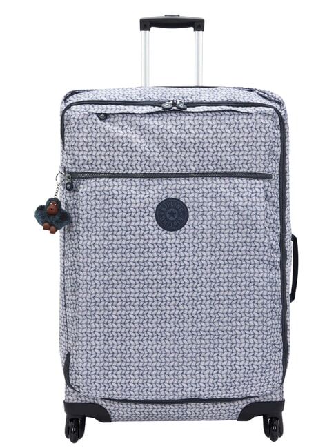 KIPLING DARCEY M Trolley misura media groovy vines - Trolley Semirigidi