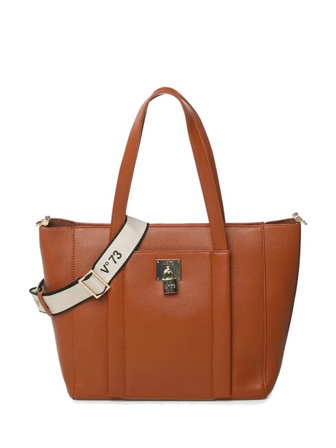 V73 TITANIA Borsa shopping con tracolla cuoio - Borse Donna