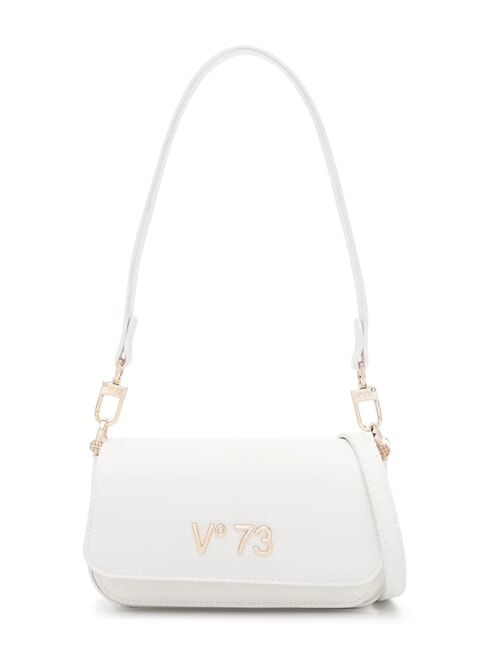 V73 BAMBOO BAG Borsa con pattina doppia funzione bianco - Borse Donna