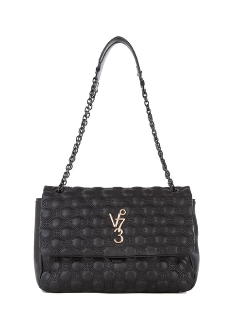 V73 MARZIA Borsa a spalla trapuntata nero - Borse Donna