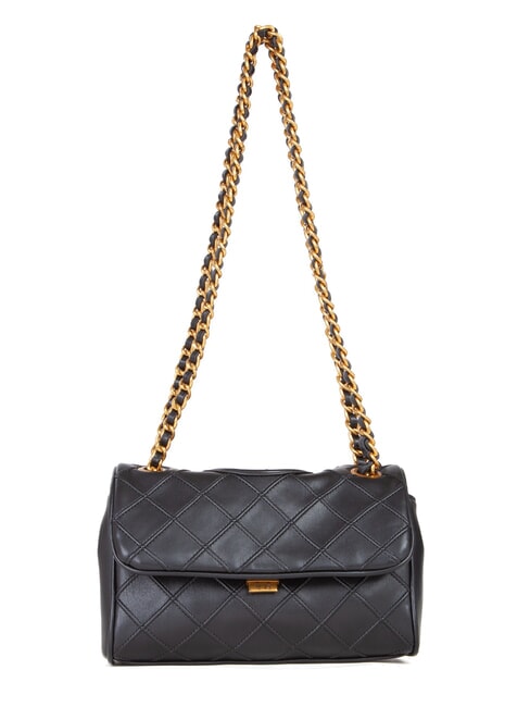 V73 EDITH Borsa trapuntata convertible nero - Borse Donna