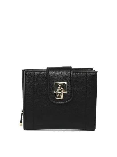 V73 TITANIA Portafoglio piccolo con portamonete nero - Portafogli Donna