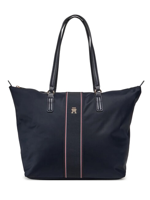TOMMY HILFIGER POPPY Shopping Bag space blue - Borse Donna