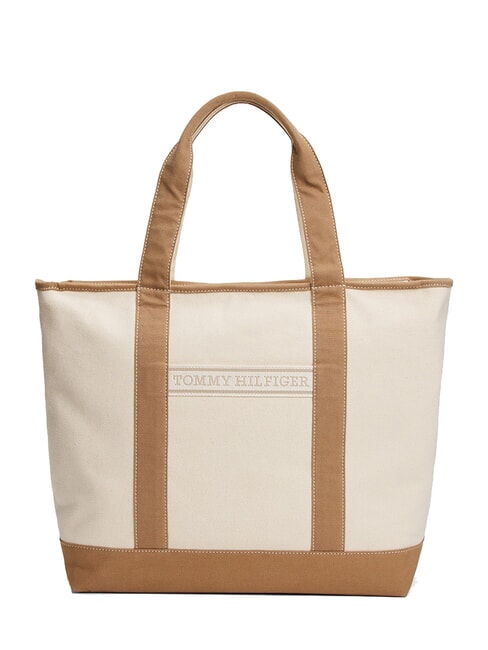 TOMMY HILFIGER TH SUMMER CANVAS Borsa a spalla safari canvas - Borse Donna