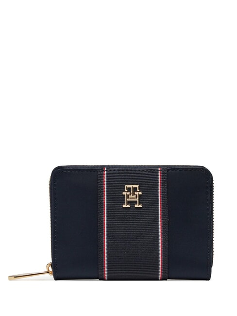 TOMMY HILFIGER POPPY Portafoglio zip around space blue - Portafogli Donna