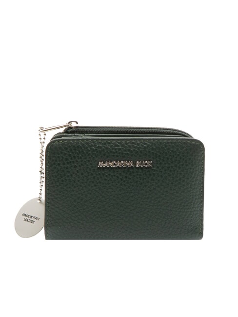 MANDARINA DUCK MELLOW LEATHER Portafoglio piatto in pelle scarab - Portafogli Donna