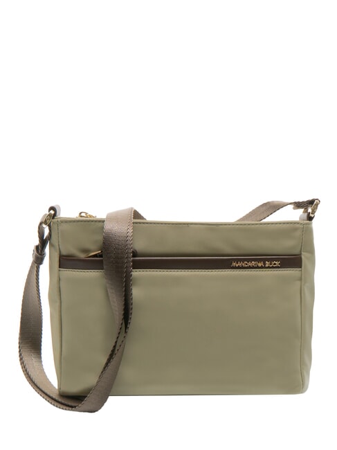 MANDARINA DUCK HUNTER Borsa a tracolla in nylon sage gray - Borse Donna