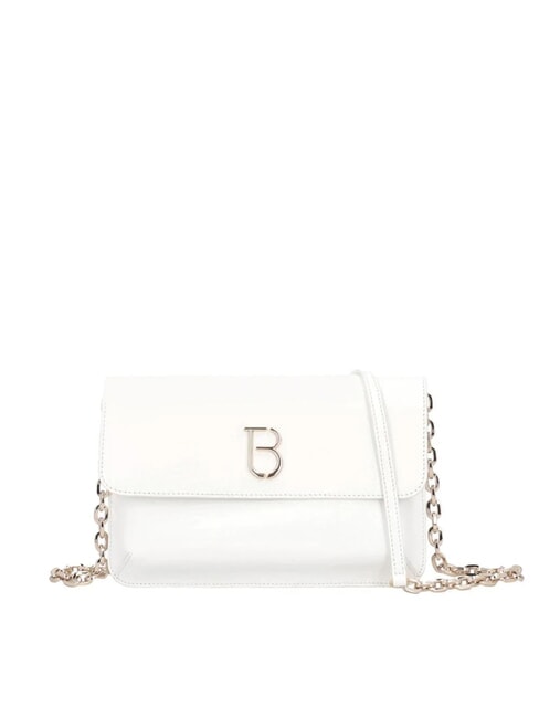 TOSCA BLU BIANCA Borsa in pelle tracolla catena bianco - Borse Donna