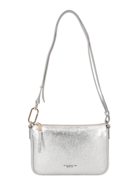 TOSCA BLU MOONY BAGS Borsa in pelle a tracolla ARGENTO - Borse Donna