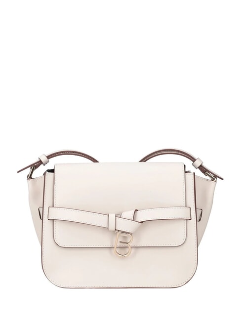 TOSCA BLU AMELIA Borsa tracolla in pelle con charm bianco avorio - Borse Donna
