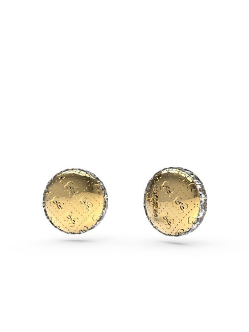 GUESS 4G RISING Orecchini a bottone con cristalli yellow gold - Orecchini