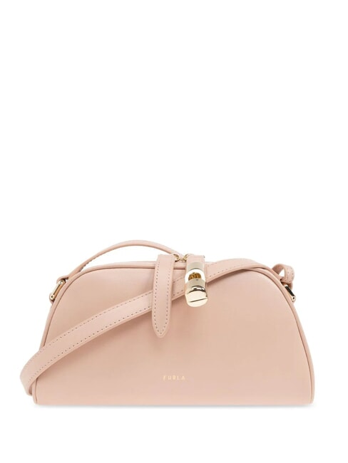 FURLA GOCCIA Borsa piccola in pelle a tracolla cipria - Borse Donna