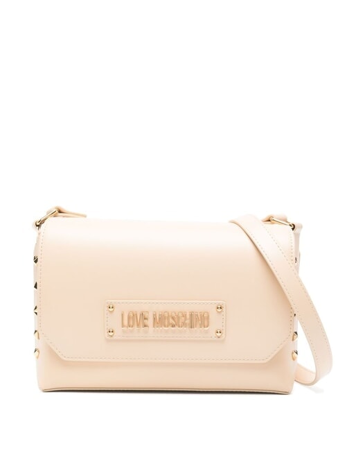 LOVE MOSCHINO BORCHIE Borsa a tracolla beige - Borse Donna