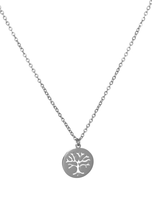 AMEN ACCIAIO Collana con albero della vita silver - Collane