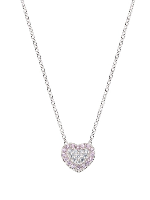 AMEN GIOIA DI MAMMA Collana in argento con cuore rodio - Collane