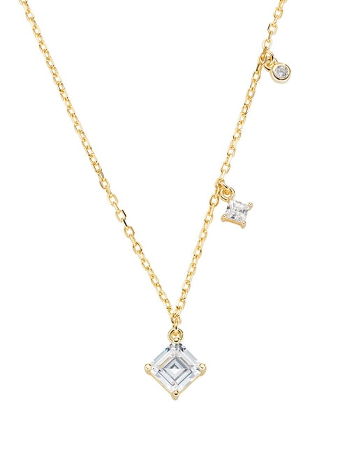 AMEN DIAMONDS Collana in argento con zirconi oro - Collane