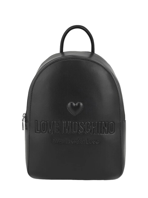 LOVE MOSCHINO MADE WITH LOVE Zainetto Nero - Borse Donna