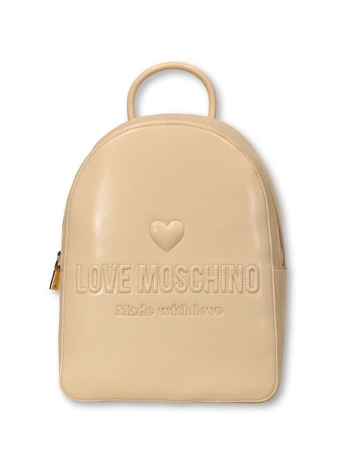 LOVE MOSCHINO MADE WITH LOVE Zainetto avorio - Borse Donna