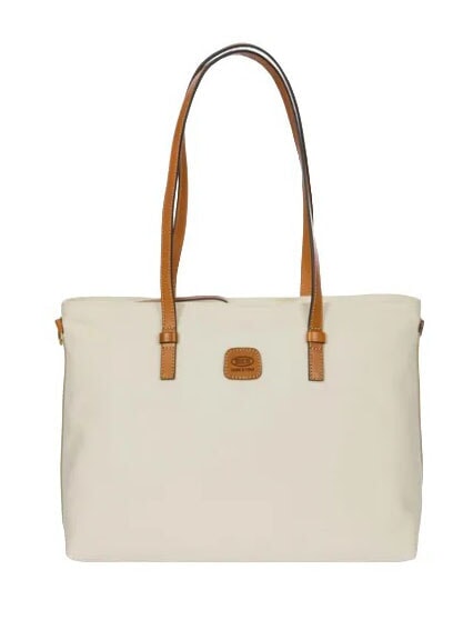 BRIC’S SORRENTO VITTORIA Borsa shopping in canvas PANNA - Borse Donna